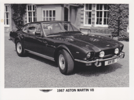 Aston Martin V8 Coupe, press photo, 1987