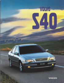 S40 brochure, 50 pages, 1998, Swedish language