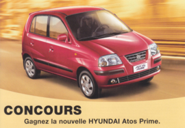 Atos Prime, DIN A6-size postcard, French language,  2004, Swiss