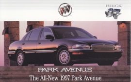 Park Avenue, US postcard, standard size, 1997