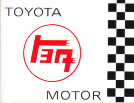 Toyota Motor, sticker, 8 x 6 cm