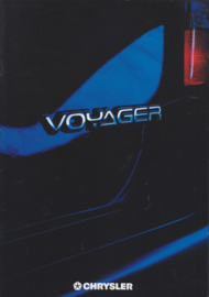 Voyager brochure, A4-size, 24 pages, about 1992, Dutch language