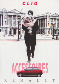 Clio accessories brochure, 8 pages, 02/1994, Dutch language