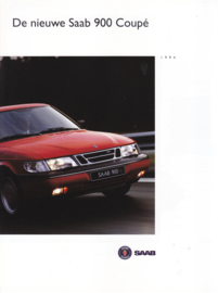 900 Coupé brochure, 8 pages, 1994, Dutch language, # 263095