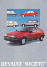 Commercial vehicles brochure, 16 pages, 9/1988, French language