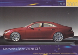 Mercedes-Benz Vision CLS, A6-size postcard, IAA 2003