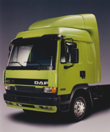 Daf 45 tractor truck, press photo, Dutch, c1998