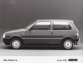 Fiat Uno Turbo i.e., press photo, Italy, 4/1985