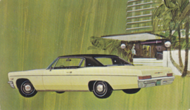 Caprice Custom Coupe, US postcard, standard size, 1966