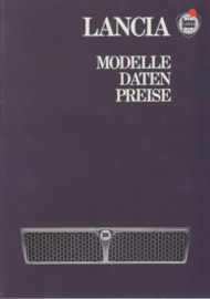 Program /prices/specs. brochure, A4-size, 12 pages, 9/1983, German language