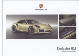 911 Exclusive brochure, 56 pages, 09/2013, hard covers, English