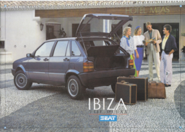 Ibiza 5-Door brochure, 8 pages, Dutch language, 1987