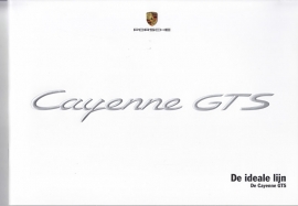 Cayenne GTS brochure, 40 glossy pages, 08/2007, Dutch