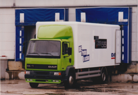 Daf 55 tractor truck, press photo, Dutch, c1995