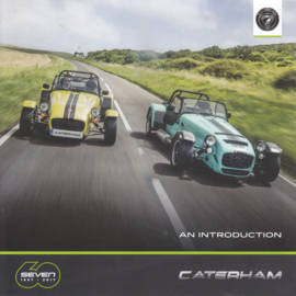 Caterham Seven model range brochure, 6 square pages, 2017, English language