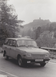 Wartburg 353 Tourist Stationcar, press photo, Belgium, c1984