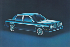 Omega Brougham postcard, USA, 1980