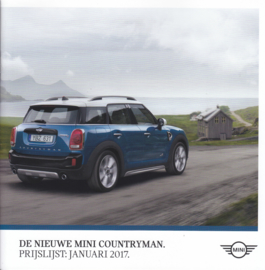 Countryman Pricelist brochure, 28 pages, Dutch language, 01/2017 %