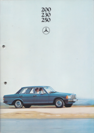 200/230/250 Sedans brochure, 48 pages, 04/1979, Dutch language