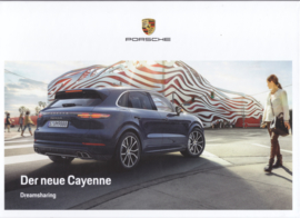 Cayenne brochure, 148 pages, 10/2017, hard covers, German language