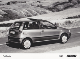 Fiat Punto 3-Door, press photo, Germany, 9/1993