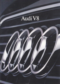 V8 Sedan brochure, 12 pages, 09/1988, German language