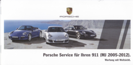 911 Service brochure, 16 pages, 05/2015, German language