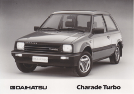 Daihatsu Charade Turbo 3-door, press photo, Belgium, 1/1984