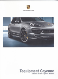 Cayenne Tequipment brochure, 68 pages, 06/2012, German