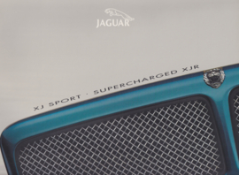 XJ Sport/XJR Supercharged Sedan brochure, 28 pages, 1995, French language (fb)