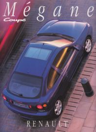Mégane Coupé brochure, 48 pages, 04/1996, Dutch language