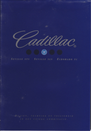 Seville STS, SLS & Eldorado TC brochure, 16 pages, 2002, Dutch language