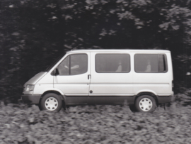 Ford Transit Top-Line Bus, press photo, Germany, 9/1989