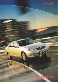 Camry brochure, 32 pages, 8/2001, Dutch language