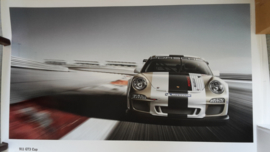 911 GT3 Cup Motorsport large original factory poster, published 04/2011