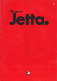 Jetta II brochure, 28 pages,  A4-size, German language, 2/1984