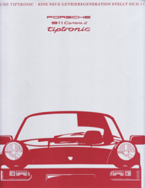 911 Carrera 2 Tiptronic, 6 pages, 01/1990, German language