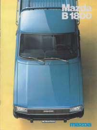 B1800 Pick-Up brochure, 8 pages, 12/1981, Dutch language