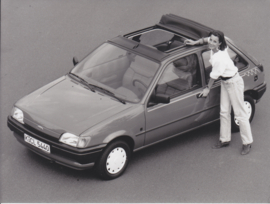 Ford Fiesta Calypso, press photo, Germany, 9/1991