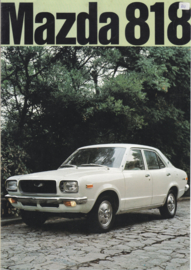 818 Sedan/Coupé/Estate brochure, 8 pages, about 1973, Dutch language