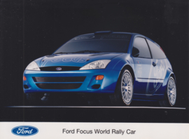 Ford  Focus World Rally Car, press photo, UK, 1999