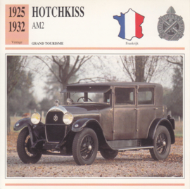 Hotchkiss AM2 card, Dutch language, D5 019 06-09