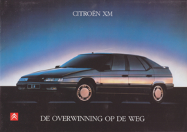 XM brochure, 12 pages, 1990, Dutch language