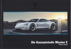 Mission E concept study brochure, 44 pages, 09/2015, German language