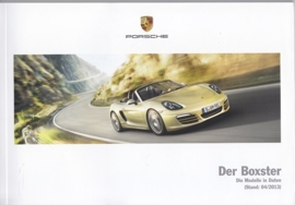 Boxster pricelist, 90 pages, 04/2013, German