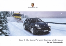 Cayenne winter inspection folder, 4 pages, 2014/2015, Dutch