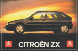 Citroën ZX, sticker, 10 x 15 cm *