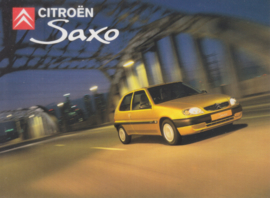 Citroën Saxo, sticker, 13,5 x 10 cm