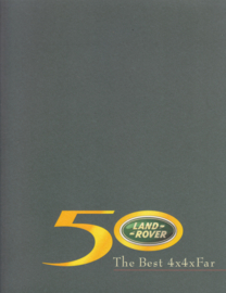 Program & History 50 years brochure, 20 pages, c1998, Dutch language