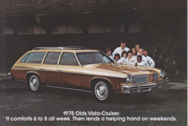 Vista-Cruiser postcard, USA, 1975